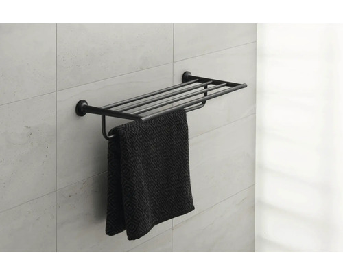 Wandhandtuchhalter mit Handtuch