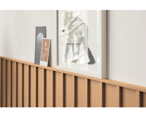 Panneaux muraux avec œuvres d''art au mur