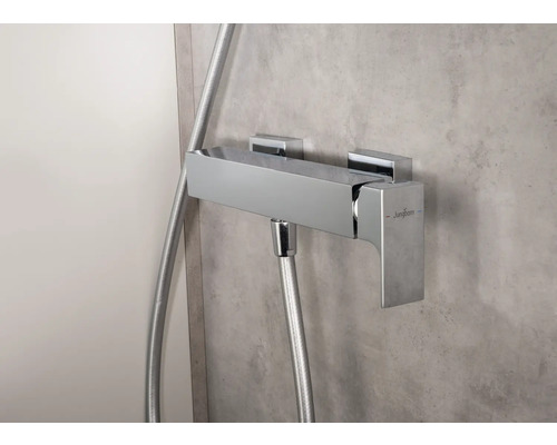 Aufputz Duscharmatur mit Brauseschlauch