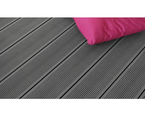 Lames de terrasse en plastique avec coussin