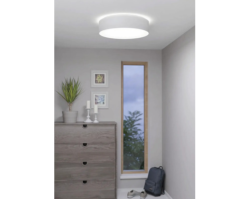 LED Smart Light Deckenleuchte zigbee Bluetooth 35W 3500 lm CCT einstellbare weisstöne + RGB Farbwechsel HxØ 150x570 mm weiss - Kompatibel mit SMART HOME by hornbach