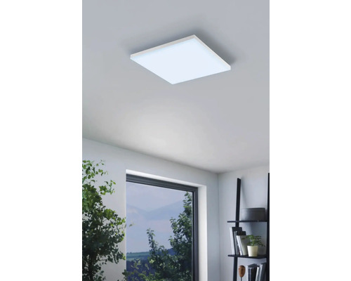 Plafonnier LED Smart Light 16 W 1750 lm CCT + RVB 30x31,5 cm blanc - Compatible avec SMART HOME by hornbach