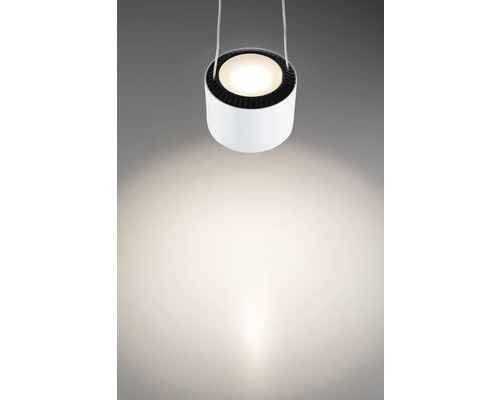 Lampe suspendue de forme ronde avec éclairage