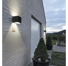 Solarlarmpe Wandlampe Cube 5W 700 lm