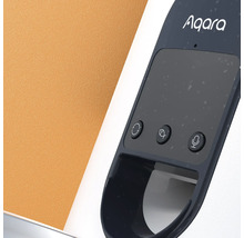 Logo Aqara sur un appareil Smart Home