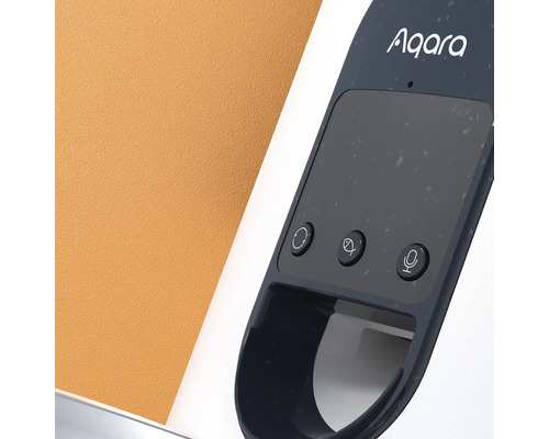 Logo Aqara sur un appareil Smart Home