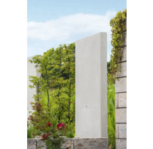L-Stein Winkelstein bewehrt grau 50 x 12 x 155 cm Fusstiefe = 85 cm