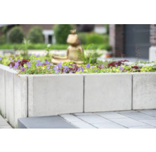 L-Stein Winkelstein bewehrt grau 50 x 12 x 80 cm Fusstiefe = 45 cm