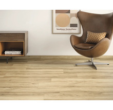 Carrelage de plinthe Firenze oak dark 7.3x60 cm mat