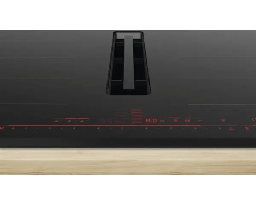 Induktionskochfeld mit integriertem Dunstabzug