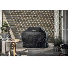 Barbecue recouvert avec le logo Enders sur une terrasse