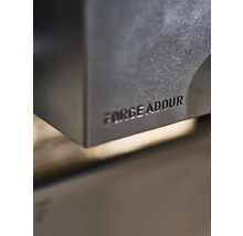 Lettrage Forge Adour sur un produit