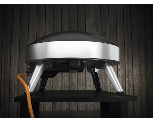 Gasgrill auf einem Tisch