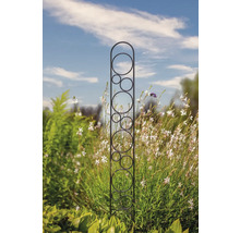 Gartenstecker aus Metall mit Kreisdesign als Gartendekoration