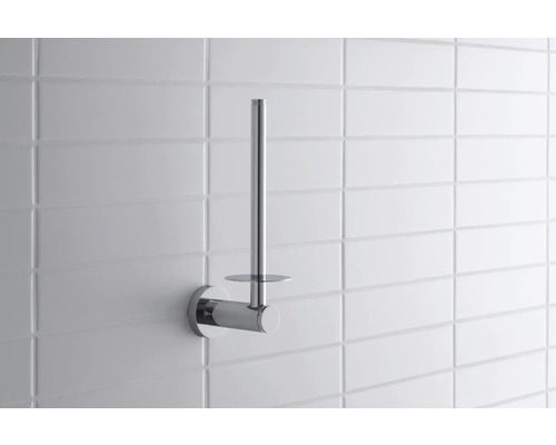 Support de papier toilette mural en métal