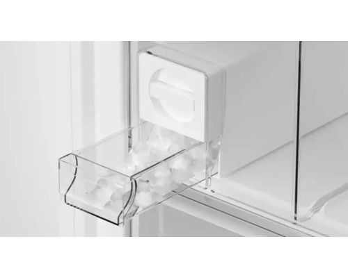 Eiswürfelbehälter im Kühlschrank