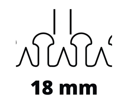 Symbole pour une taille de 18 millimètres