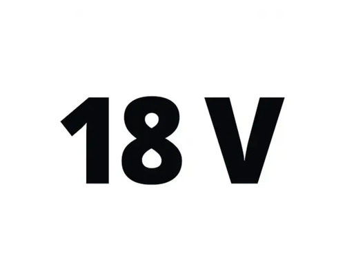 18 Volt Kennzeichnung
