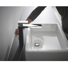Robinetterie de lavabo hansgrohe VERNIS SHAPE 190 chrome avec garniture de vidage à tirette 71590000