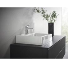 Robinetterie de lavabo hansgrohe VERNIS SHAPE 100 CoolStart chrome avec garniture de vidage à tirette 71594000
