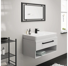 Robinetterie de lavabo hansgrohe VERNIS SHAPE 70 CoolStart noir mat avec garniture de vidage à tirette 71593670