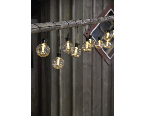 Guirlande lumineuse décorative avec lampes rondes pour l''intérieur