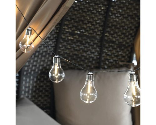 Guirlande lumineuse avec ampoules pour l''extérieur
