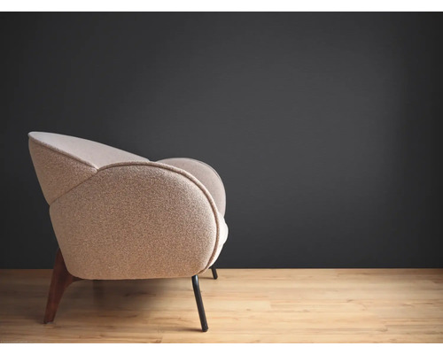 Polstersessel mit Holzbeinen