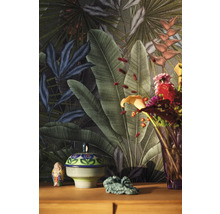 Dekorative Dschungeltapete mit Pflanzenmotiven