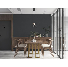 Esszimmer mit Esstisch, Stühlen und Anrichte im modernen Design.