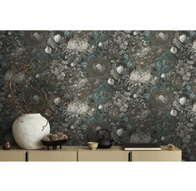 Papier peint décoratif à motif floral pour la décoration murale