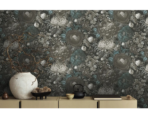 Papier peint décoratif à motif floral pour la décoration murale