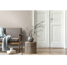 Pièce lumineuse avec canapé, décoration et parquet