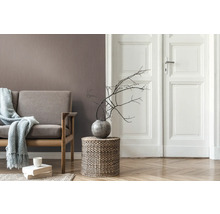 Salon avec canapé, décoration et parquet