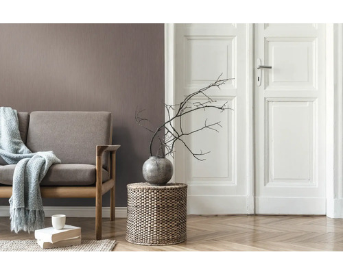 Salon avec canapé, décoration et parquet