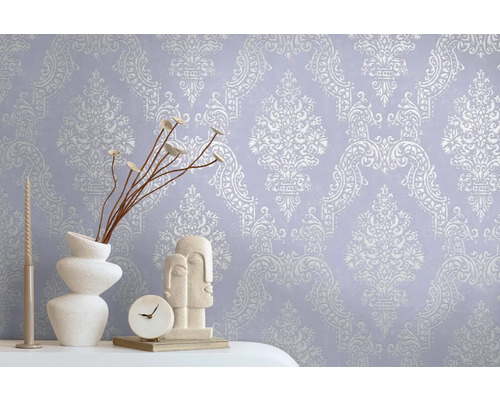 Dekorative Tapete mit floralem Muster