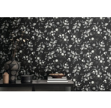 Dekorative Tapete mit floralem Eukalyptusmuster