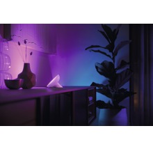 Lampe de table Philips Hue LED RVBB 7,1W 500 lm Hxlxp 126x101x130 mm Bloom blanc White + Color Ambiance-thumb-5