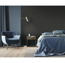 Panneau acoustique teck plaxé sur un côté 2670 x 572 x 19 mm