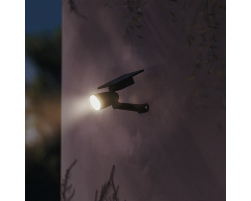 Solarstrahler zur Wandmontage, mit Licht