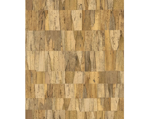 Surface en placage de bambou avec texture naturelle