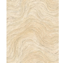 Beige Bodenfliese mit gewellter Marmorstruktur