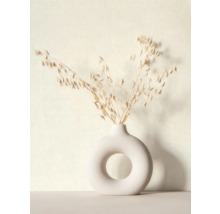 Branches d''avoine décoratives dans un vase avec design en anneau