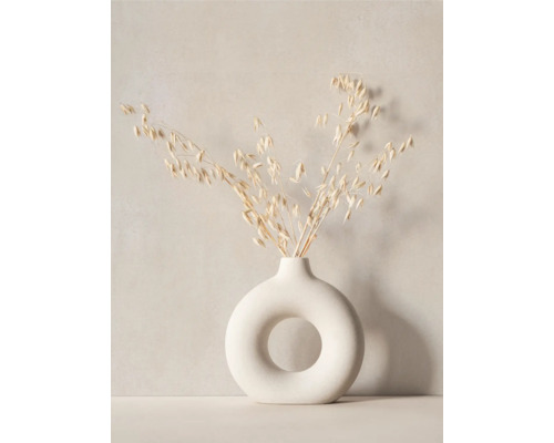 Dekorative Vase mit Trockenblumen