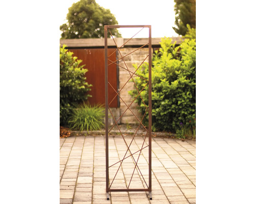 Dekorative Gartentrennwand aus Metall mit abstraktem Design