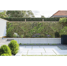 Clôture en bambou, treillis pour plantes artificiel 180 x 90 cm