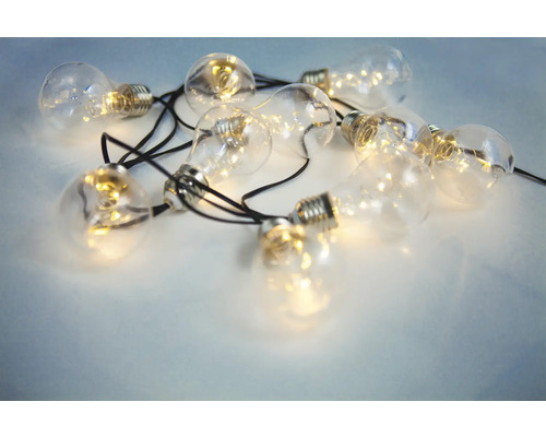 Lichterkette mit Glühbirnen