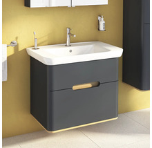 Meuble sous-vasque avec lavabo dans une salle de bain