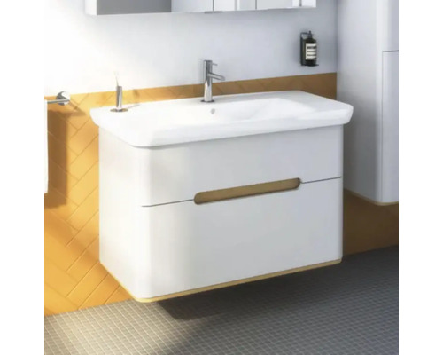 Waschtischunterschrank mit Waschbecken im Badezimmer
