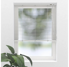 Store vénitien en alu SOLUNA DIM-OUT argent 40x130 cm, avec 20% de lamelles supplémentaires pour un meilleur obscurcissement